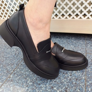 Pantofi dama din piele naturala 3076 negru