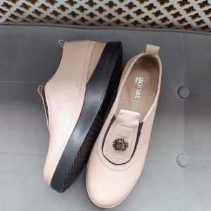 Pantofi dama din piele naturala 8006 vizon - Img 2