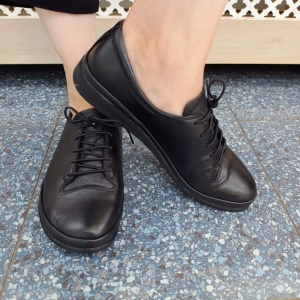 Pantofi dama din piele naturala 911821 negru - Img 2