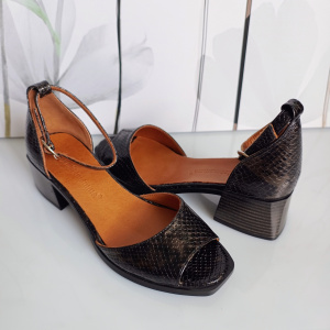 SANDALE DAMA DIN PIELE NATURALA 100 MULTICOLOR 4 - Img 5