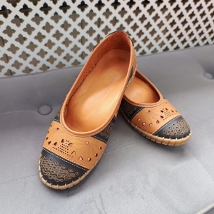 Pantofi dama din piele naturala 721m - Img 3