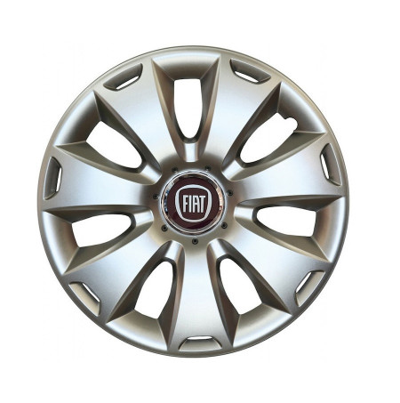 Set 4 capace roti potrivite jantelor de 16 inch compatibile FIAT 500 ...