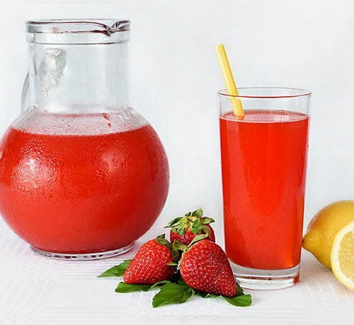 LIMONADA CU CAPSUNE