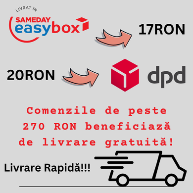 Bonusuri si transport cu DPD si SAMEDAY in EASYBOX