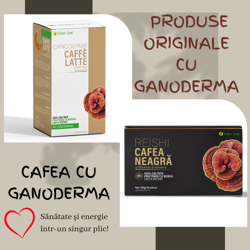 Caffe latte cu ganoderma EDEN LINE