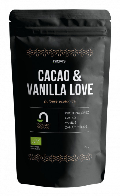 Cacao & Vanilla Love - Mix ecologic 125g