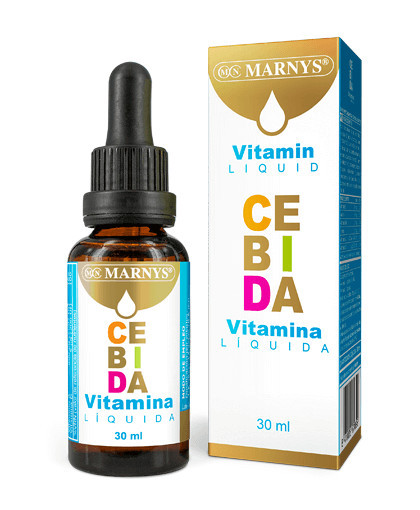 Multivitamine CEBIDA – Complex cu 6 Vitamine – Sticlă cu 30 ml