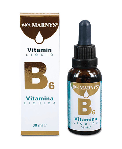 Vitamina B6 Lichidă (Piridoxină) – Produs Vegan – 30 ml