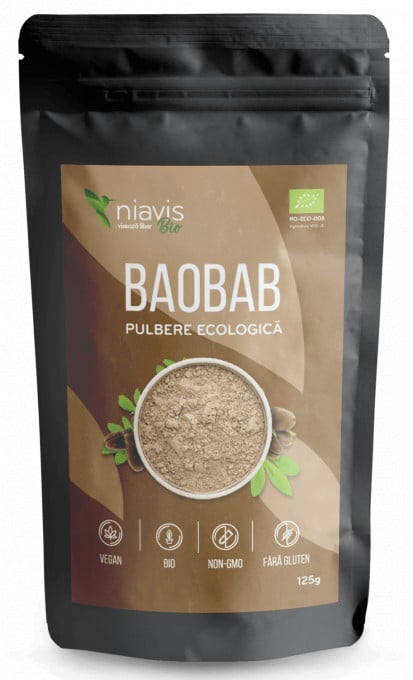 Baobab Pulbere Ecologica/Bio 125g