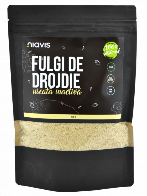 Fulgi de Drojdie Uscata Inactiva 200g
