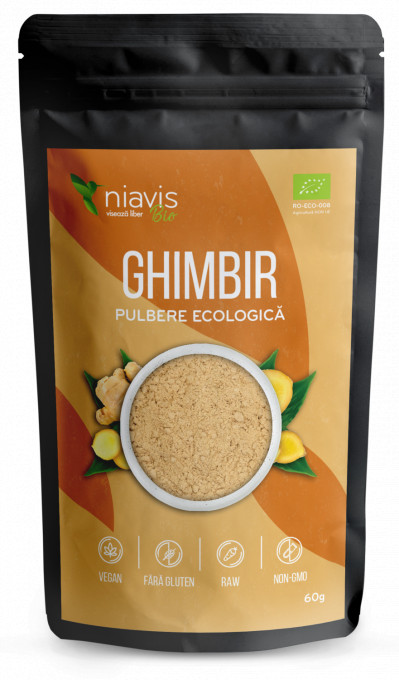 Ghimbir pulbere Ecologica/BIO 60g