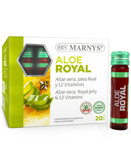 Aloe Royal cu Lăptișor de Matcă + Aloe Vera – 20 Fiole