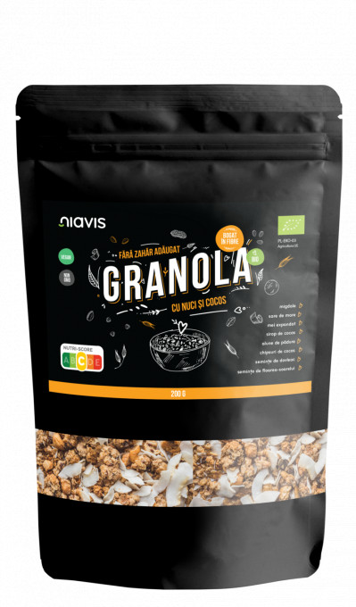 Granola cu Nuci si Cocos Ecologica/BIO 200g
