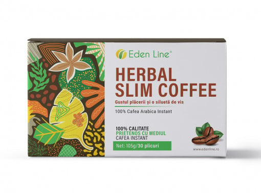 Herbal Slim Coffee cu Ganoderma