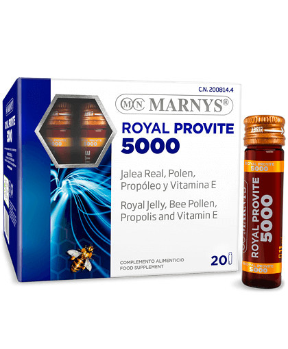 Royal Provite 5000 – Energie Fizică și Mentală, Recuperare, Anti-Stress – Super-Concentrat – 20 Fiole