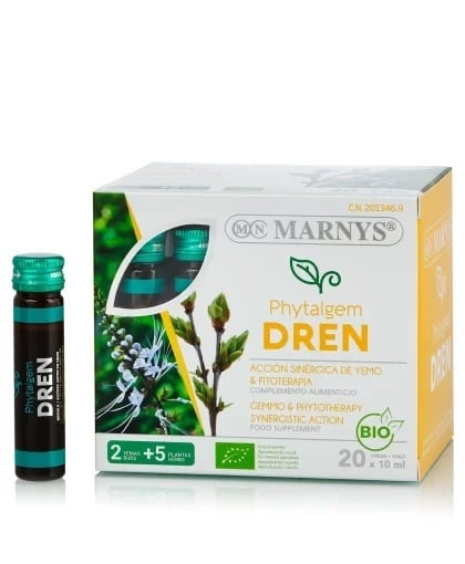 Phytalgem DREN – Complex cu 7 Plante cu Efect Diuretic-20 FILOE