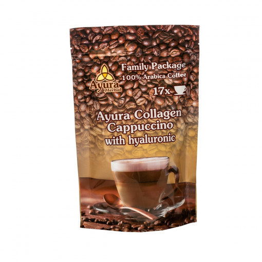 Cafea cu colagen si acid hyaluronic cu stevie fara lactoza si gluten