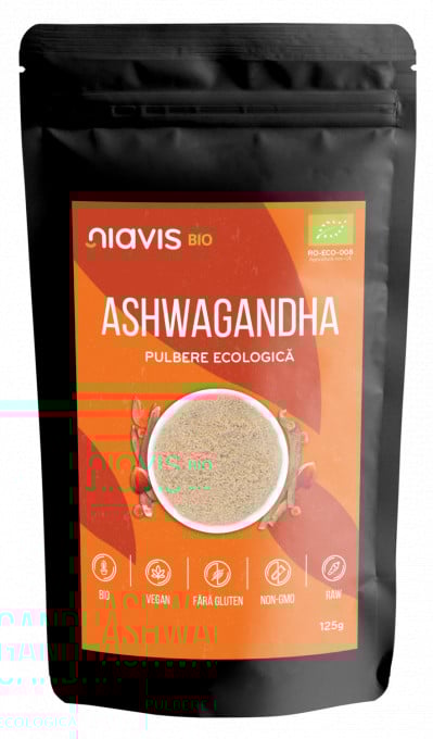 Ashwagandha Pulbere Ecologica/BIO 125g