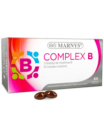 COMPLEX B cu 10 Vitamine (B1, B2, B3, B5, B6, B7, B9, B12 + Vitamina C + Vitamina E) pentru Energie, Imunitate, Digestie și Sistem Cardiovascular – 60 Gelule