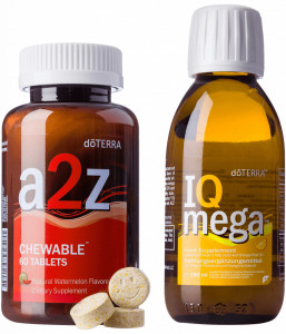 Pachet a2z Chewable si IQ Mega doTERRA