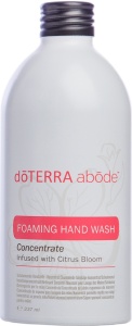 Săpun spumant concentrat pentru mâini dōTERRA abōde îmbogățit cu dōTERRA Citrus Bloom 237ml