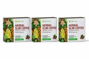3 Cutii Cafea Herbal Slim Coffee