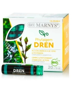 Phytalgem DREN – Complex cu 7 Plante cu Efect Diuretic pentru Eliminarea Excesului de Fluide din Organism
