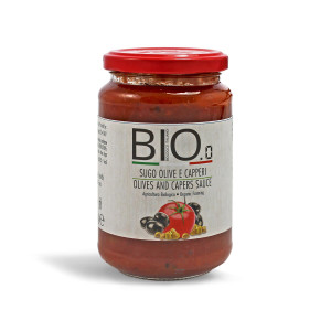 Sos de Rosii cu Masline si Capere Ecologic/Bio 340g