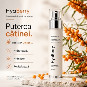Crema de Fata Revitalizanta Anti-Aging HyaBerry