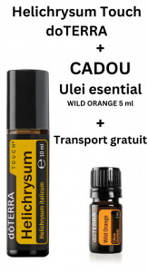 Helichrysum Touch doTERRA si cadou Wild Orange 5ml
