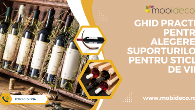 Ghid practic pentru alegerea suporturilor pentru sticle de vin potrivite pentru pentru casa ta!
