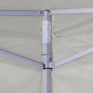 41464 Cream Foldable Tent 3 x 3 m with 4 Walls - Img 4
