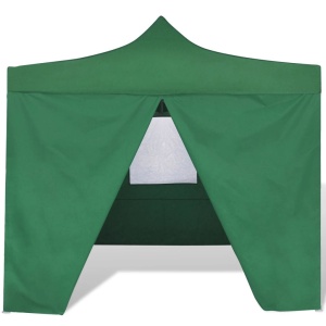 41468 Green Foldable Tent 3 x 3 m with 4 Walls - Img 2