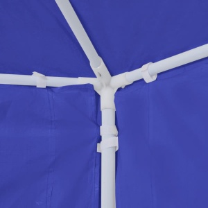 42347 Marquee with 6 Side Walls Blue 2x2 m - Img 3