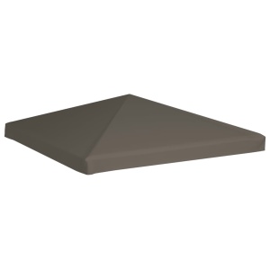Acoperiș pentru pavilion, 3 x 3 m, gri taupe, 310 g/m² - Img 4