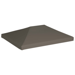 Acoperiș pentru pavilion, 310 g/m², gri taupe, 3 x 4 m - Img 4