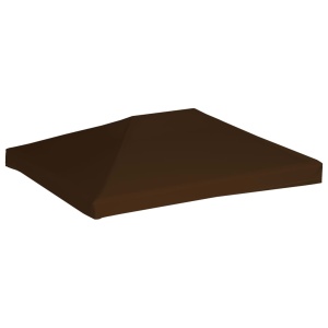 Acoperiș pentru pavilion, 310 g/m², maro, 3 x 4 m - Img 4