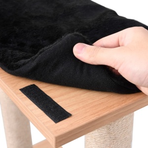 Ansamblu pentru pisici, covoraș din funie de sisal, 129 cm - Img 2