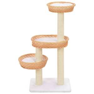 Ansamblu pentru pisici cu stâlp funie sisal, natural, salcie - Img 2