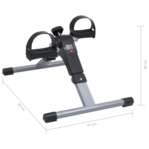 Aparat exerciții cu pedale pentru picioare și brațe, afișaj LCD - Img 7