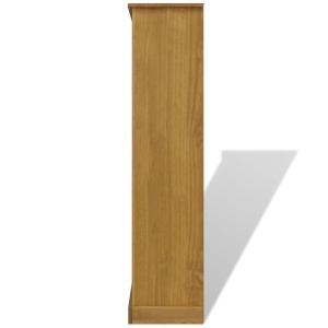 Bibliotecă 4 rafturi pin, stil mexican Corona 81 x 29 x 150 cm - Img 4