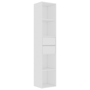 Bibliotecă, alb, 36 x 30 x 171 cm, PAL - Img 2