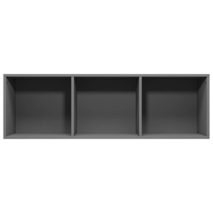 Bibliotecă/Comodă TV, gri, 36 x 30 x 114 cm, PAL - Img 12