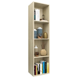 Bibliotecă/Comodă TV, stejar Sonoma, 36 x 30 x 143 cm, PAL - Img 3