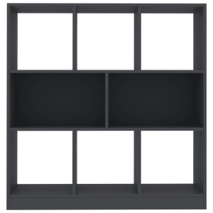 Bibliotecă, gri, 97,5 x 29,5 x 100 cm, PAL - Img 4