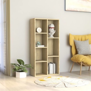 Bibliotecă, stejar Sonoma, 50 x 25 x 106 cm, PAL