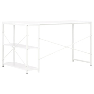 Birou de calculator, alb, 120 x 72 x 70 cm - Img 4