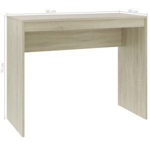 Birou, stejar Sonoma, 90 x 40 x 72 cm, PAL - Img 5