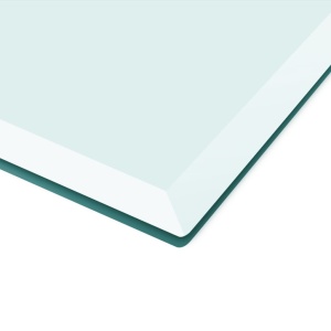 Blat de masă din sticlă securizată rotund 1200 x 650 mm - Img 3