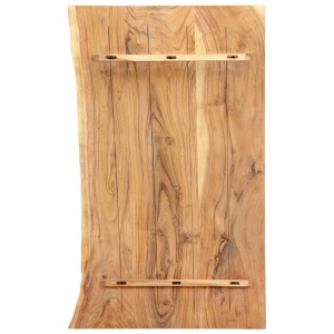 Blat lavoar de baie, 100 x 55 x 3,8 cm, lemn masiv de acacia - Img 2